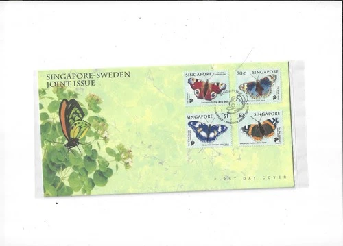 Singapore/Sweden Year 1999 Joint Issue FDC