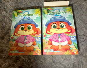 MINISO Disney Zootopia Nick Wilde Blind Pack Surprise Box Lot of 2, 15+