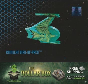 1995 SkyBox 30 Years of Star Trek Phase One #08 Romulan Bird-of-Prey