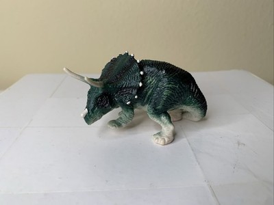 Jurassic Park Mini Dinosaur Figure Triceratops Glow Bone Equity Toys 1997