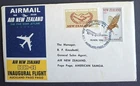 NEW ZEALAND - 1965 - FDC "INAUGURAL FLIGHT BY LOCKHEED :PAGO PAGO - AUCKLAND"