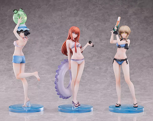 Figure Makise Kurisu Mayuri Suzuha Swimsuit Ver. Set STEINS;GATE 1/7 Painted - Picture 3 of 12