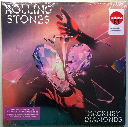 Rolling Stones - Hackney Diamonds *Limited Edition* LP purple vinyl - NEW SEALED
