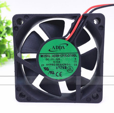 1PCS ADDA AD0612HX-D70GL DC12V 0.13A 2-wire cooling fan 6015 6cm