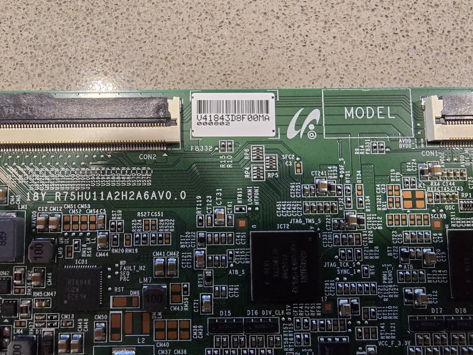 TCL TV T-con board suits 75C4US - Image 2 of 3