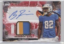 2024 Topps Inception Provenance Red 9/25 Brenden Rice #PPA-BRI Patch Auto 1jp6