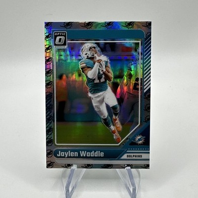 2024 Donruss Optic Jaylen Waddle #124 Team Logo /32 Miami Dolphins NFL