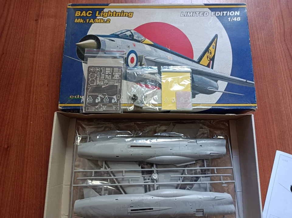 BAC Lightning Mk.1A/Mk.2 - Eduard 1/48 LIMITED EDITION RARE - Decal CARTOGRAF - Immagine 4 di 4