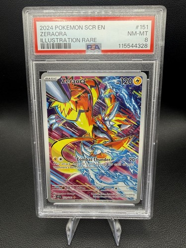 Zeraora graded PSA 8 for sale on eBay