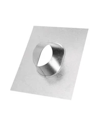 Selkirk 104825 28 ga. Aluminum/Galvanized Steel Type B Vent Roof Flashing 4 in.