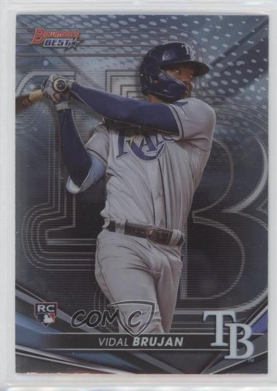 2022 Bowman's Best Vidal Brujan #55 Rookie RC