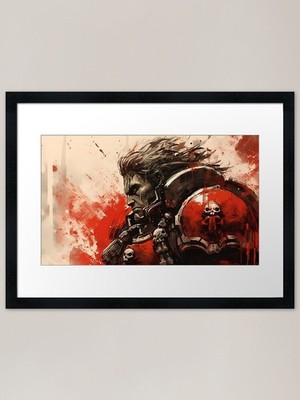 Commander of Chaos: Embracing the G gerahmtes Wandbild Poster Leinwanddruck Bild