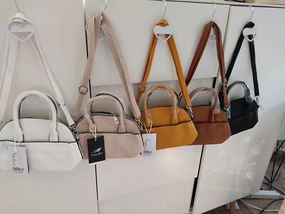 ANDREA MASSI schöne kleine Umhängetasche Henkeltasche 28 x 19 x 10 NEU