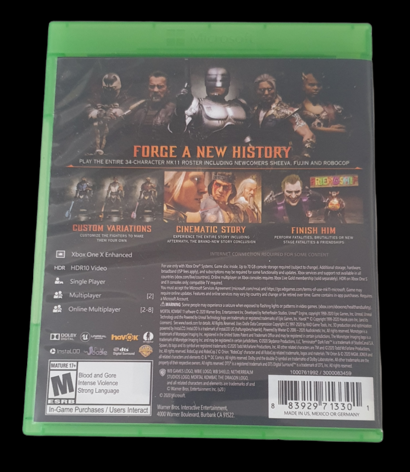 Mortal Kombat 11: Aftermath Kollection - Microsoft Xbox One for sale online