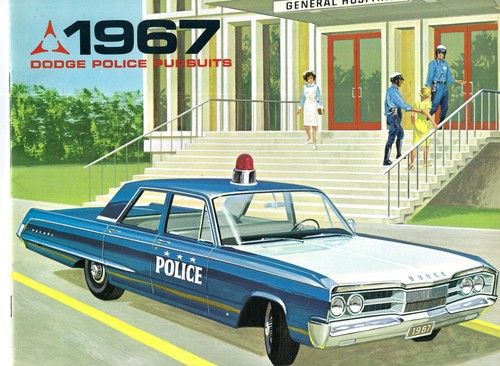 Folletos del concesionario de autos de policía Dodge Plymouth Mopar 1957-1970. Se vende por separado - Imagen 6 de 7