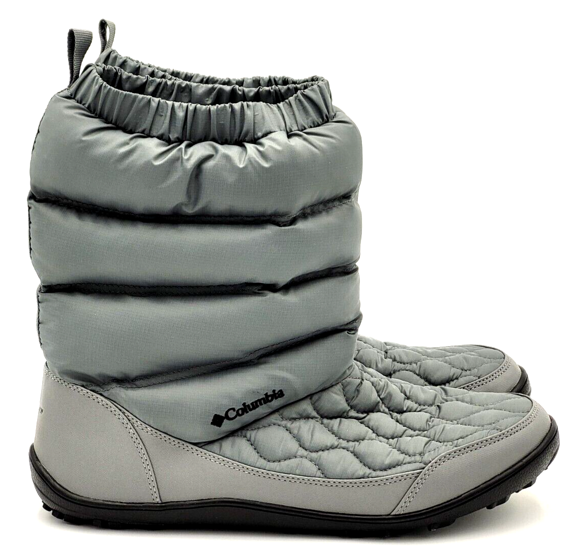 Columbia Women's Minx Slip IV Gray Waterproof Winter Boots Size 12