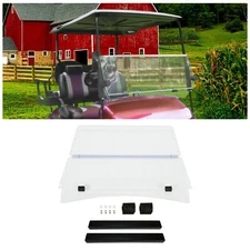 For EZGO TXT Clear Windshield For 2014- UP *New In Box Golf Cart Part*