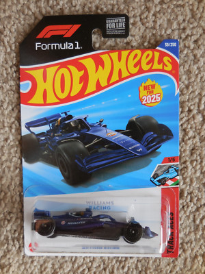 2025 HOT WHEELS TRACK ACES FORMULA 1 KOMAT'SU WILLIAMS RACING