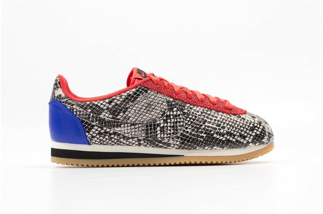 snakeskin nike cortez