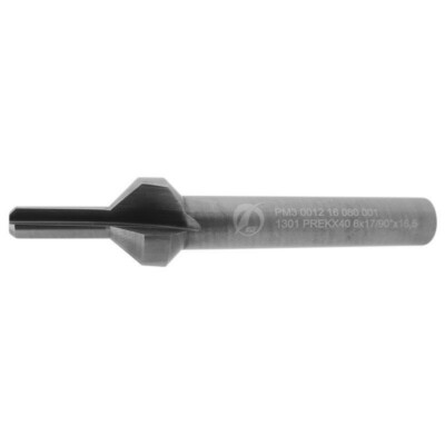 VHM Zapfen Senker Z3 Ø6x17/90°xØ16,5x80x10mm  Stahl Guss VHW Metall
