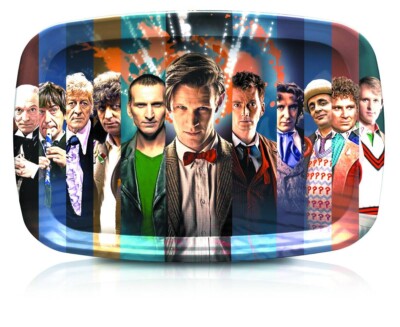DOCTOR WHO 50TH CELEBRATION DRS TEA TRAY     SEVEN 20 882041014273