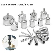Diamond Drill Bits for Glass Ceramic Tile Porcelain Hole Maker Saw Cutting Set