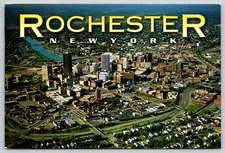 Postcard Rochester New York Aerial View - John Penrod