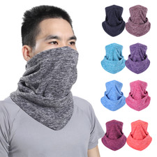 Winter Fleece Neck Gaiter Windproof Face Mask Neck Scarf Neck Warm for Men Women