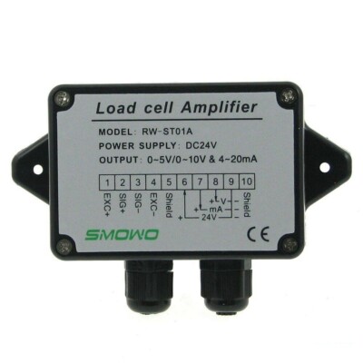 0-5V/10V 4-20mA Load Cell Sensor Amplifier   Strain Gauge Transducer #T8