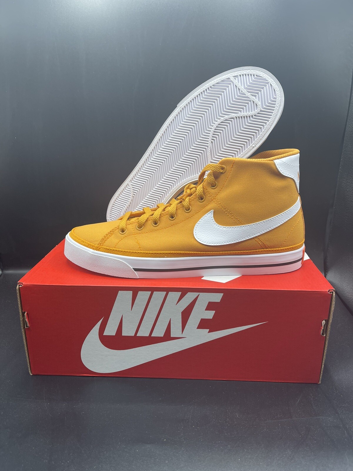Nike Court Legacy Canvas Mid Light 