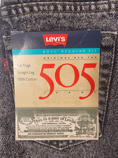 NWT Kids Levis 505 Jeans Vintage Size 10 regular 100 cotton
