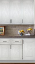 Modern high end Kitchen Cabinet Door.PVC laminated,Washable, Scratch resistance
