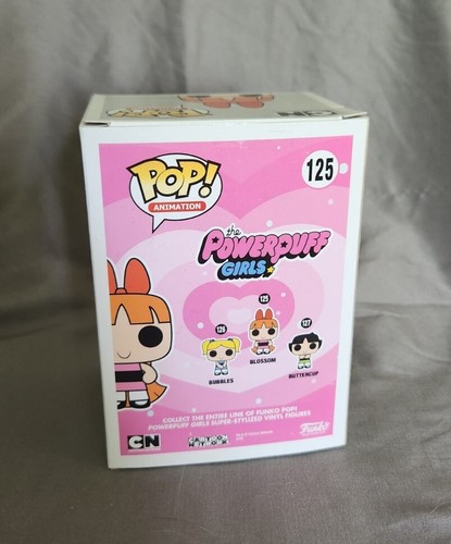 Blossom Powerpuff Girls Funko Pop #125 2016 Summer Convention First To Market - Picture 3 of 7