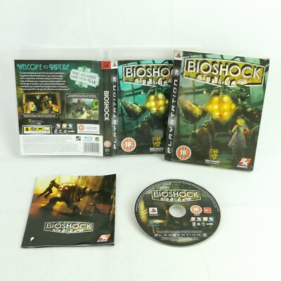 Bioshock PS3 Playstation 3 Komplett PAL Limited Edition Papphülle