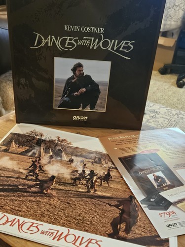 DANCES WITH WOLVES VHS Tapes Collectors Edition Set Kevin Costner *1990* - Picture 2 of 10