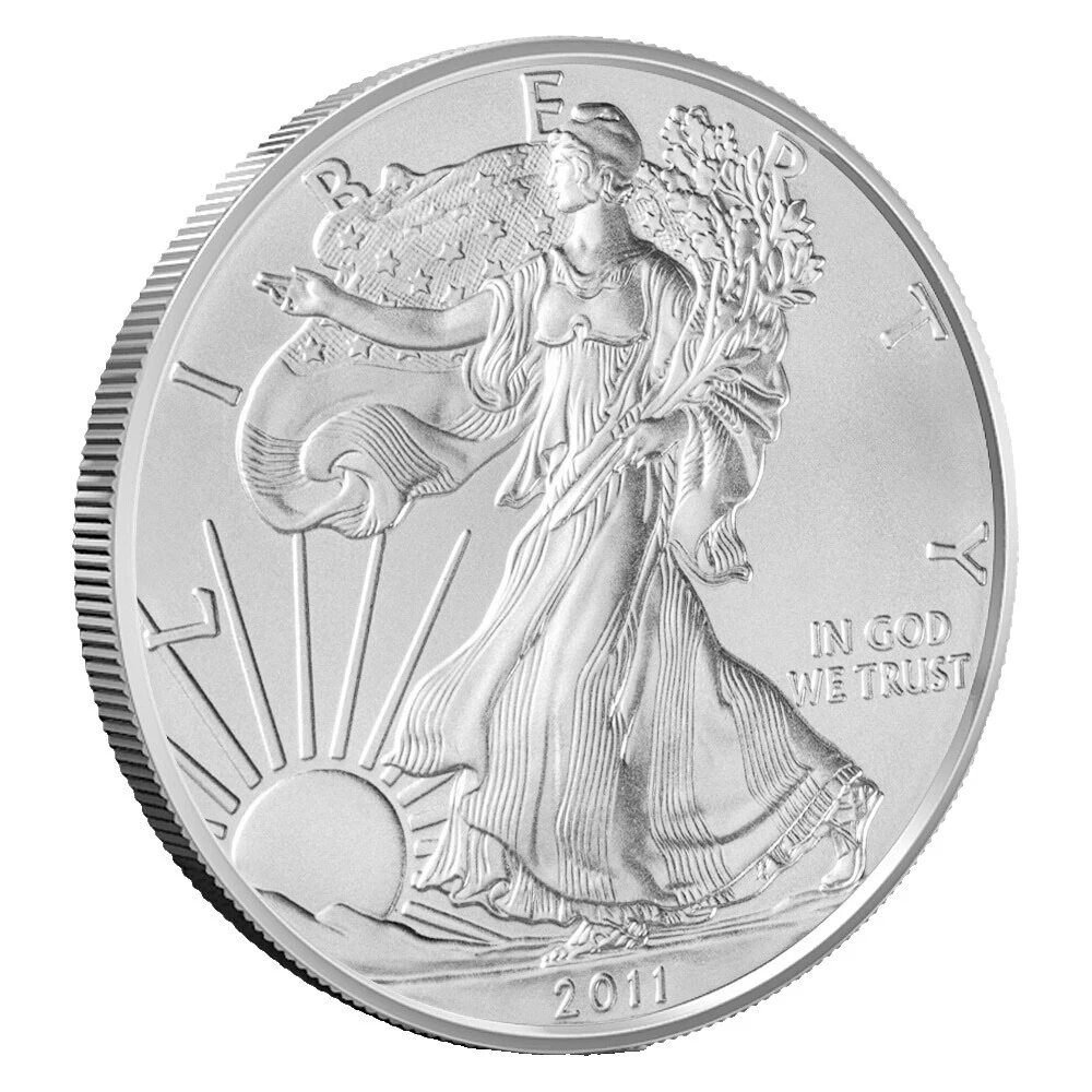 Monedas de plata American Eagle certificada