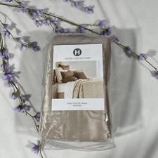 NIB 135 1 King Quilted Velvet Sham for Hotel Collection Contour 510