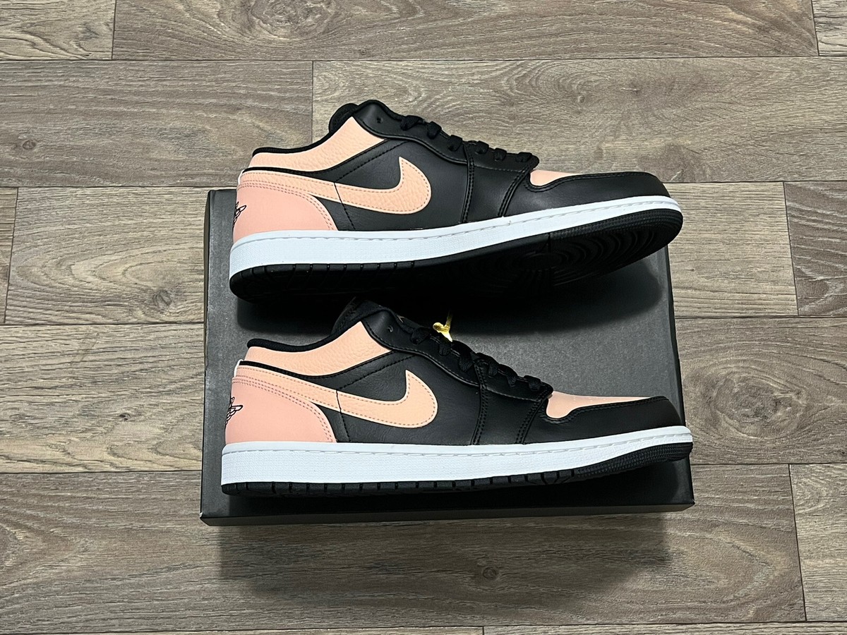 Nike Air Jordan 1 Low Crimson Tint 553558-034 Men's 11 Shoes New