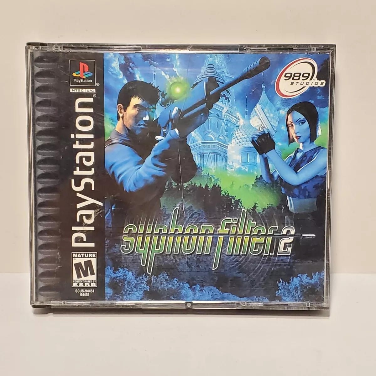 Syphon Filter 2 Playstation 1 PS1 Game For Sale