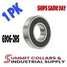 6906-2RS Premium EMQ Ball Bearing 30x47x9mm Double Seal 6906-RS 61906-2RS  1PK 