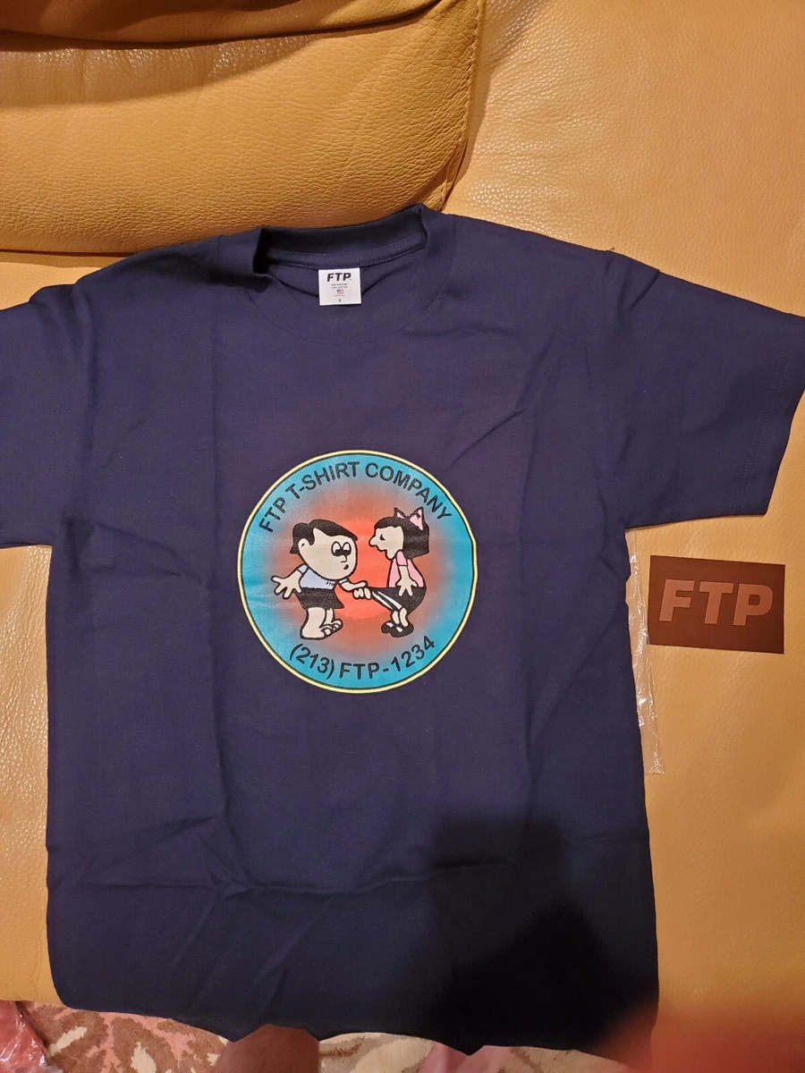 FTP F ckThePopulation Company tee Navy small S STFU Tee Shirt 100