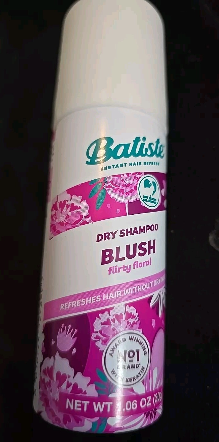 Batiste Blush Scent Dry Shampoo Mini 1.06 oz New Without Box-image