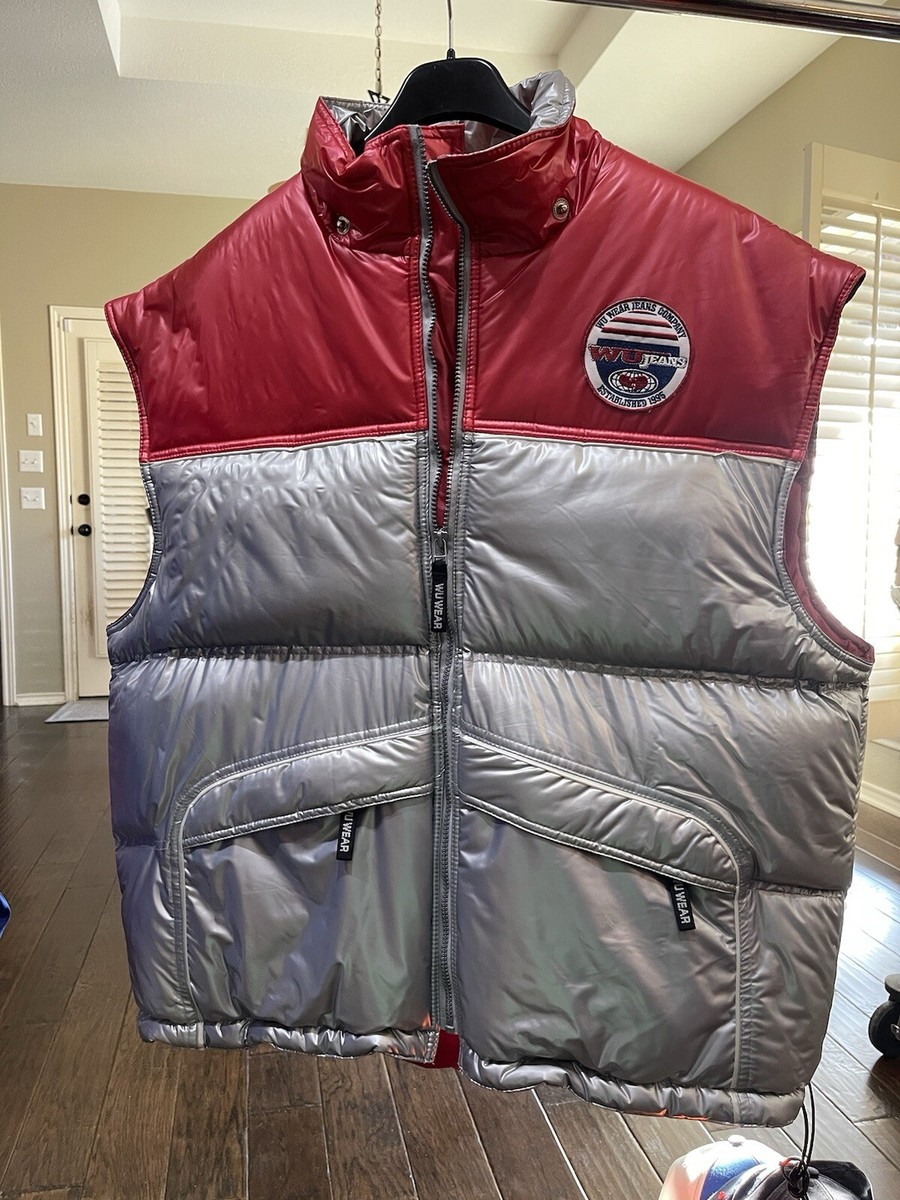Vintage '95 ORIGINAL WU WEAR Puffer Vest -100% AUTHENTIC WU Vintage '95 ORIGINAL WU WEAR Puffer Vest -100% AUTHENTIC WU