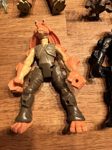 Star Wars Boba Fett Hero Mashers Action Figures Hasbro Lot Vader JAJA Yoda Chewy - Picture 4 of 10