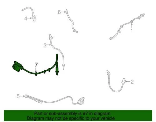 Sensor de partículas de escape genuino GM 2018-2019 Chevrolet GMC Equinox 55508293 Foto 2 de 2
