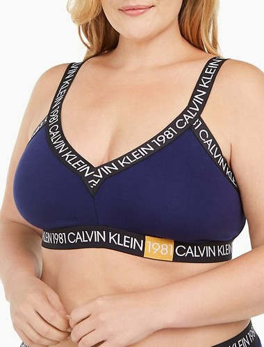 Calvin Klein 1981 Bold bras panties stretch cotton Thong Bikini Bralette sz S-3X - Picture 8 of 18
