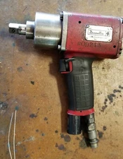 ½” Desoutter Pistol Grip Pneumatic Pulse Tool Non-Shut-Off Impact Gun [A3F#44] 