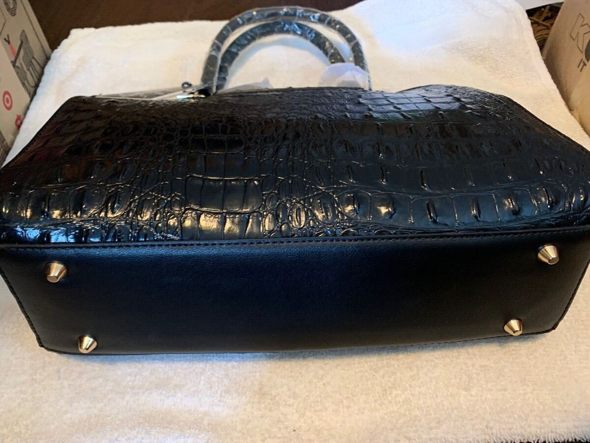 NWT AMERICAN BEE WOMENS VEGAN LEATHER HANDBAG 2+1 PURSE WITH NWT AMERICAN BEE WOMENS VEGAN LEATHER HANDBAG 2+1 PURSE WITH