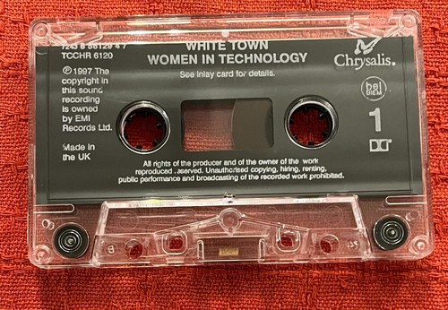 WHITE TOWN - CASSETTE TAPE - WOMEN IN TECHNOLOGY - Picture 2 of 13