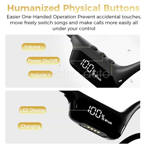 Wireless Bone Conduction Earphone Swimming IPX8 Waterproof Bluetooth 32G MP3 CN - Picture 7 of 28